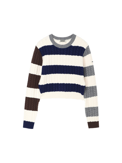 wool cable KNIT