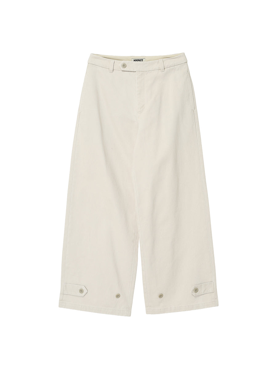vintage washed chino trousers