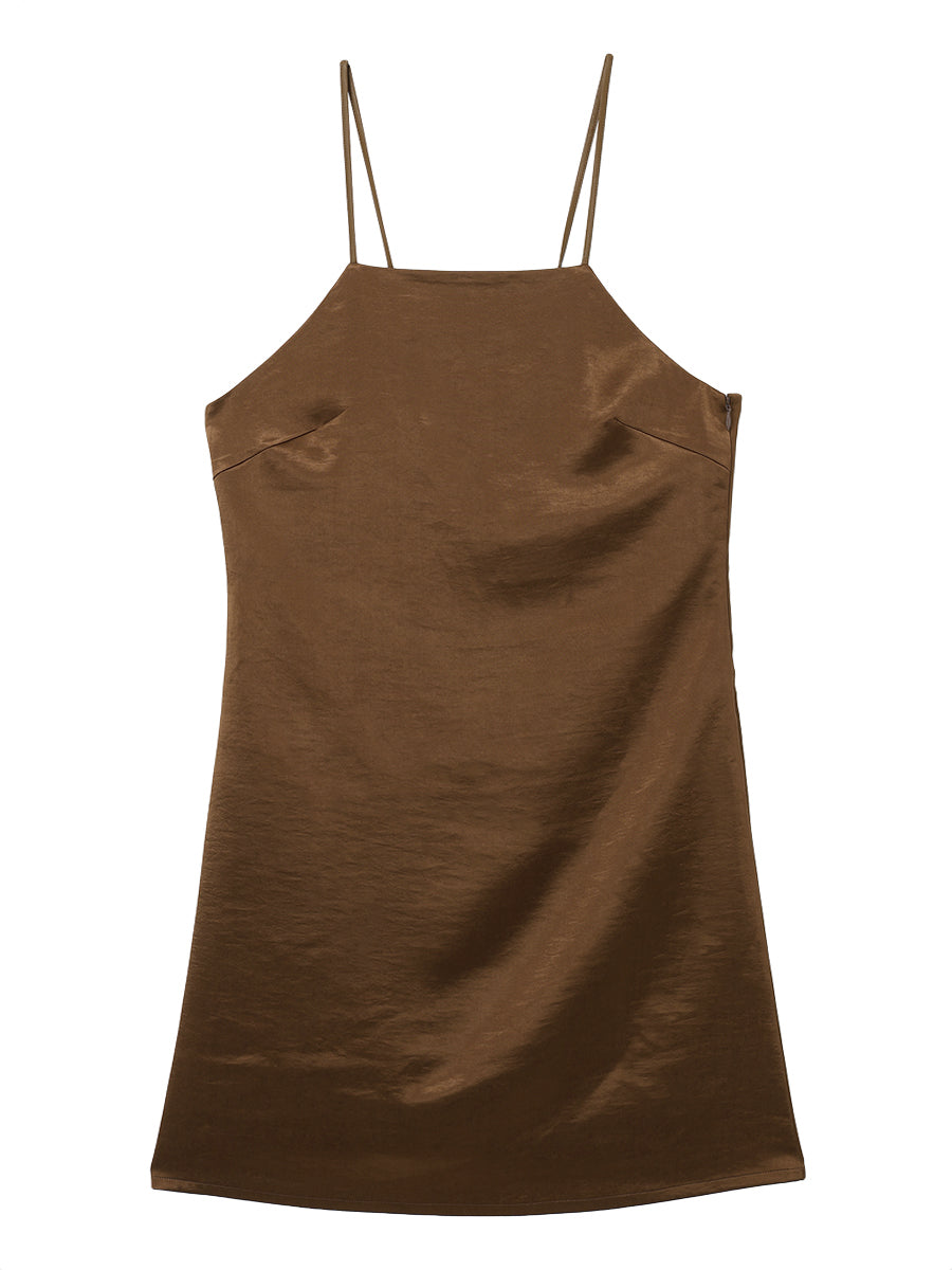 apron mini dress