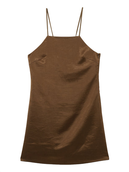 apron mini dress