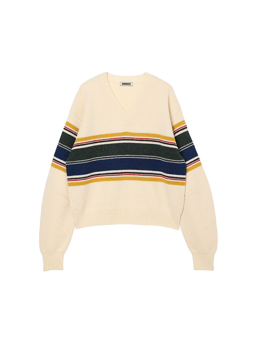 bent elbow wool KNIT