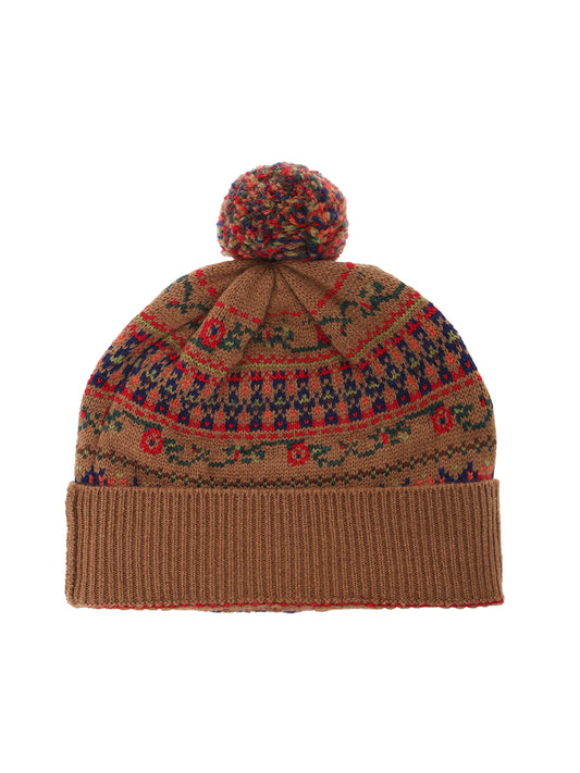 jacquard pattern KNIT beanie
