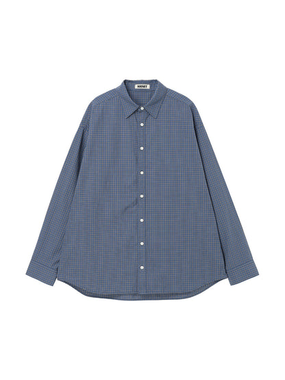 oversized checkered shirt