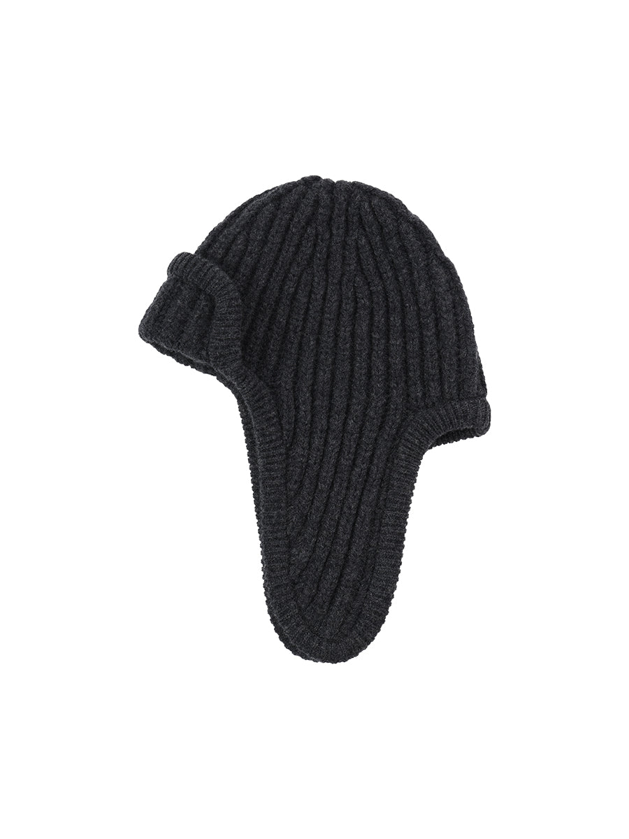 earflap KNIT beanie