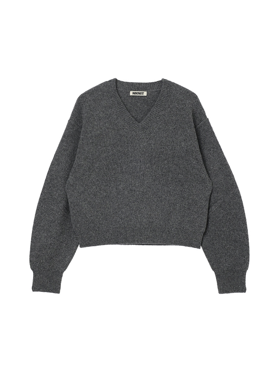 bent elbow wool KNIT