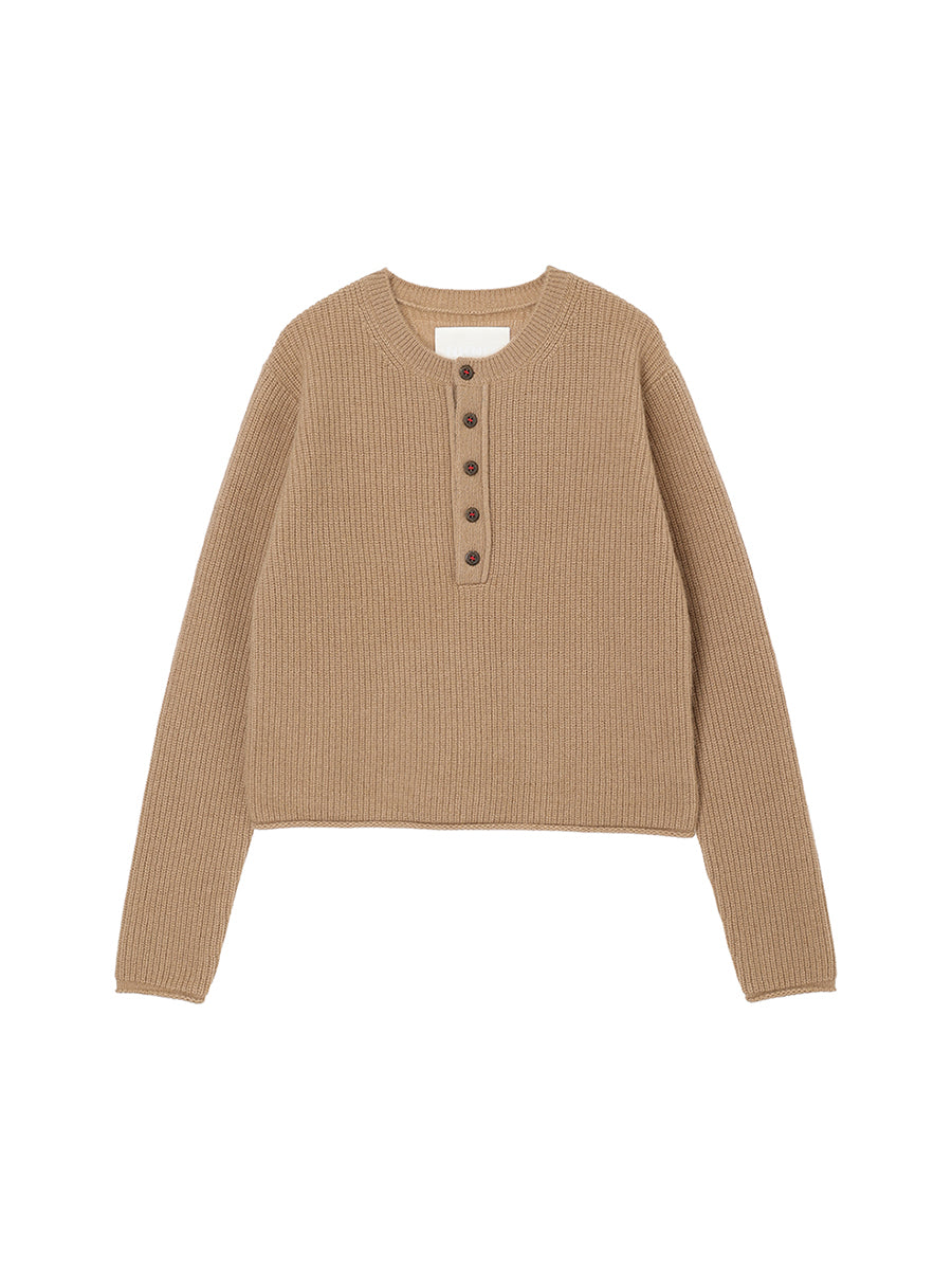 cashmere henley KNIT【mini】