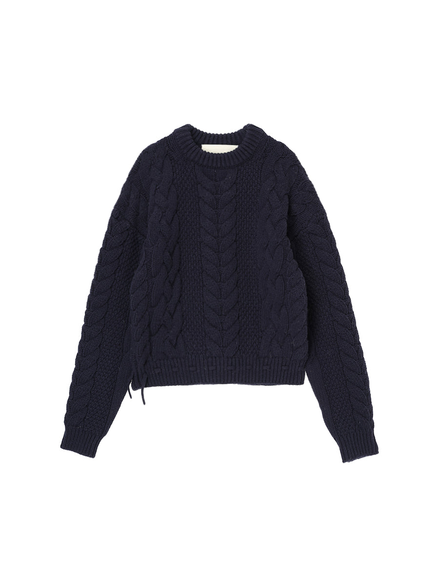 chunky cable KNIT