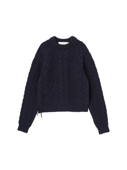 chunky cable KNIT