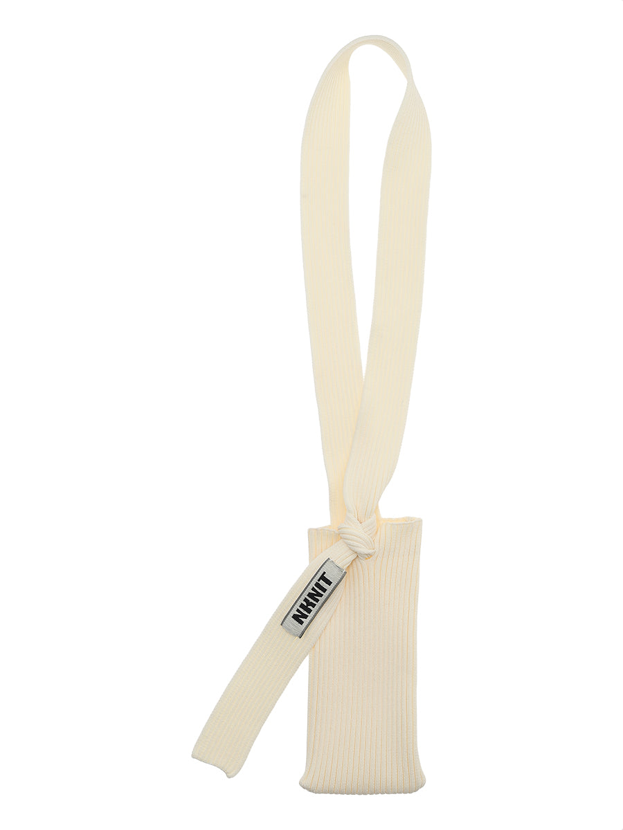 stretchy rib KNIT multi bag