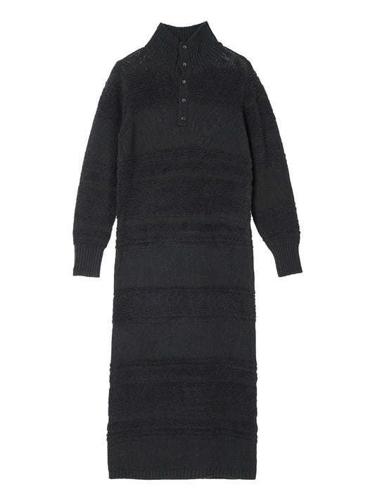 Diagonal stripes KNIT dress