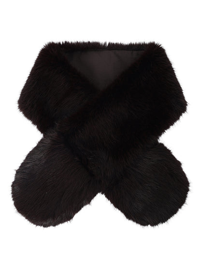faux fur muffler