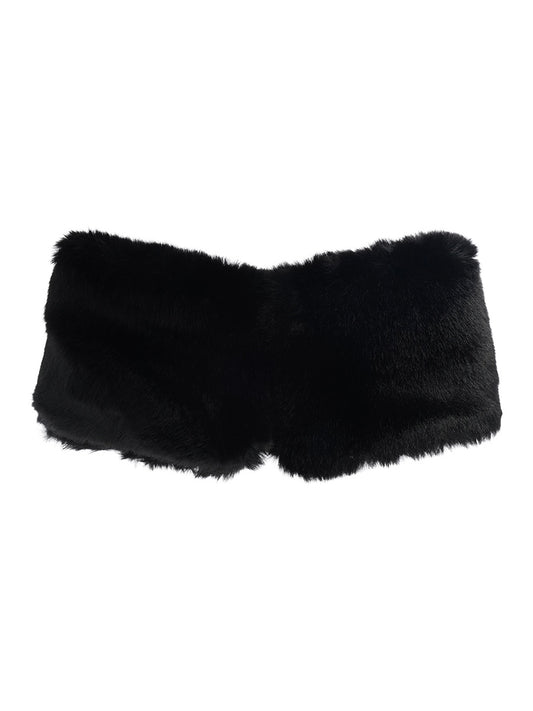 faux fur tippet