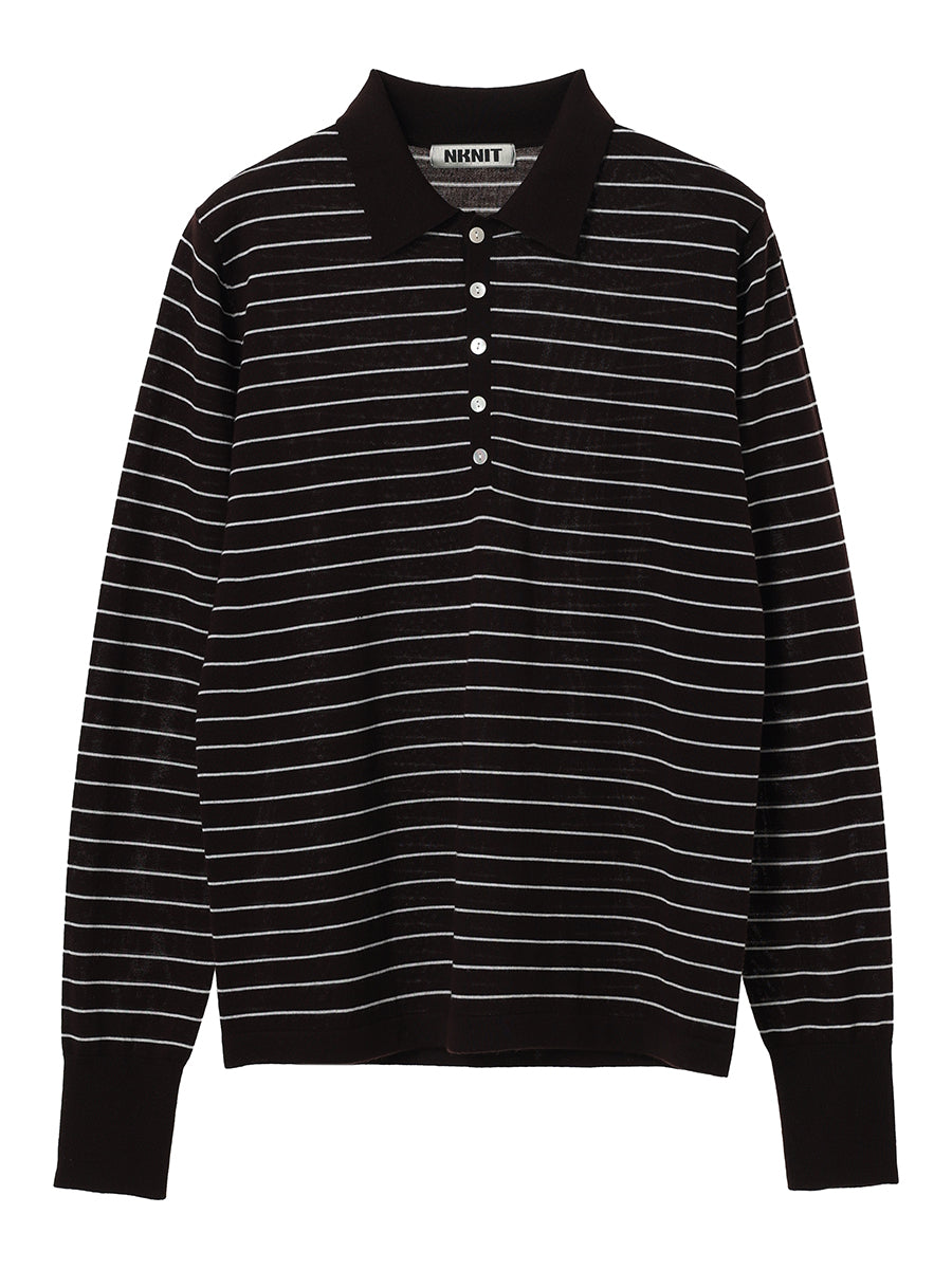 high gauge wool KNIT shirt – NKNIT
