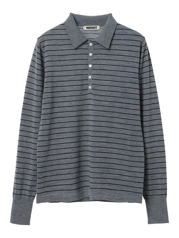 high gauge wool KNIT shirt – NKNIT
