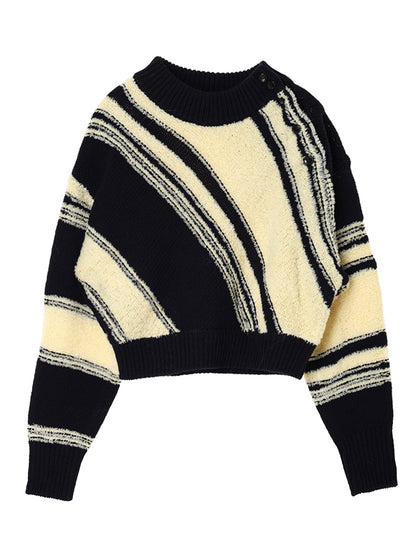 Diagonal stripes KNIT