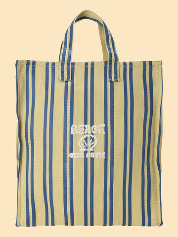striped beach bag – NKNIT