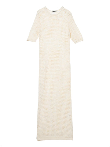 dry sheer KNIT long dress – NKNIT