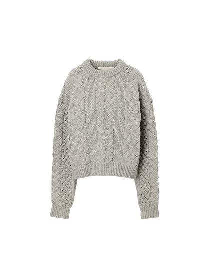 chunky cable KNIT