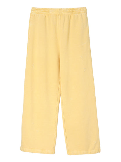 embroidery logo used finish sweatpants