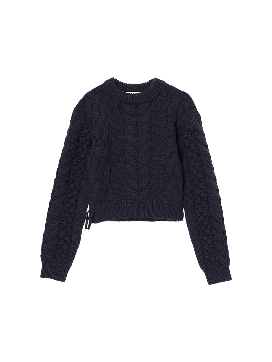 chunky cable KNIT
