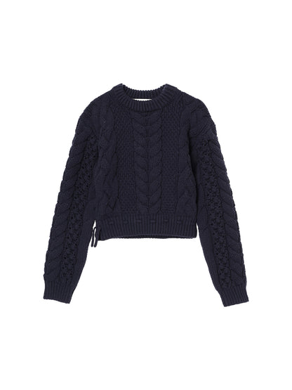 chunky cable KNIT