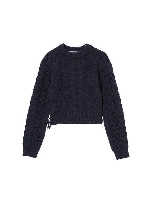 chunky cable KNIT