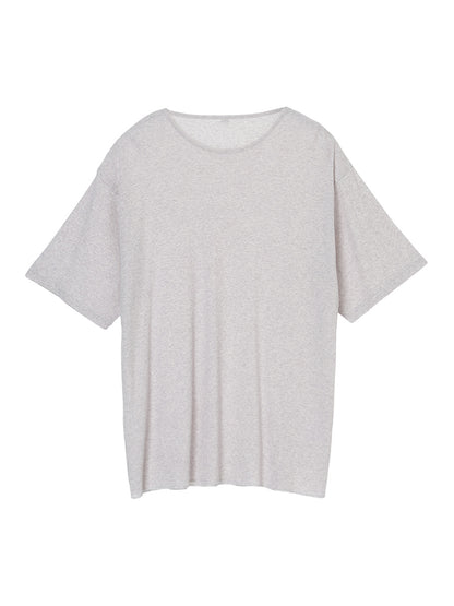 cotton/cashmere feathery T-shirt (big)