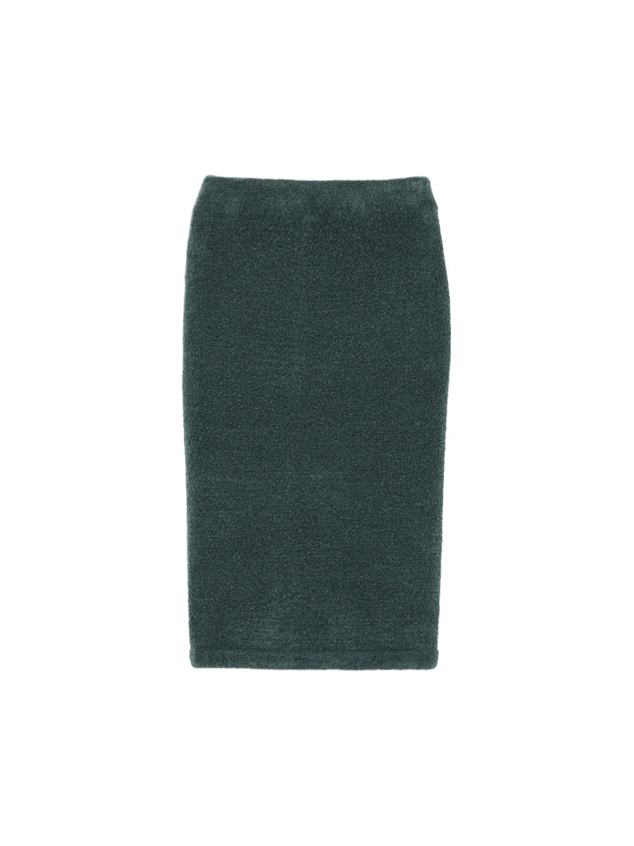 fluffy wool KNIT skirt