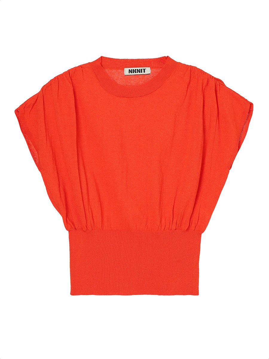 sheer gather KNIT – NKNIT