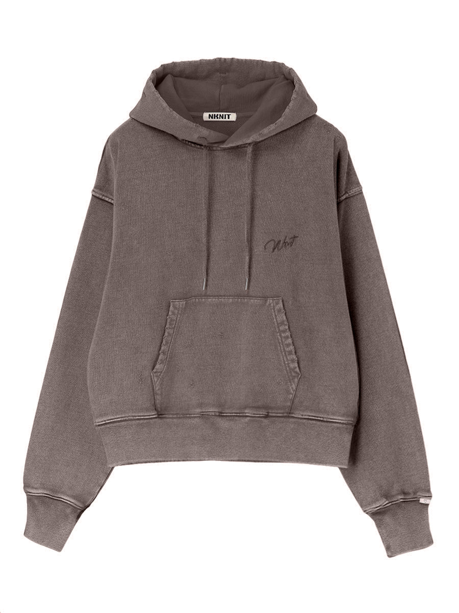 embroidery logo used finish hoodie【medium】