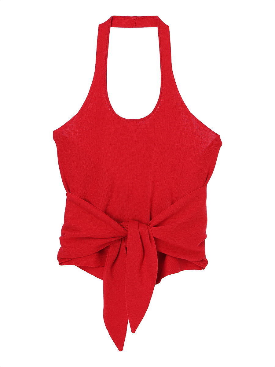 tie KNIT vest – NKNIT