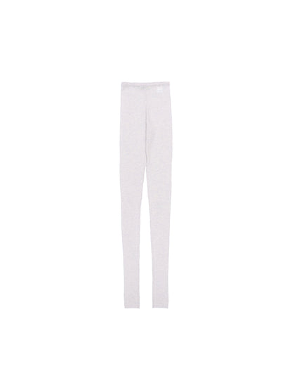 sheer rib KNIT leggings