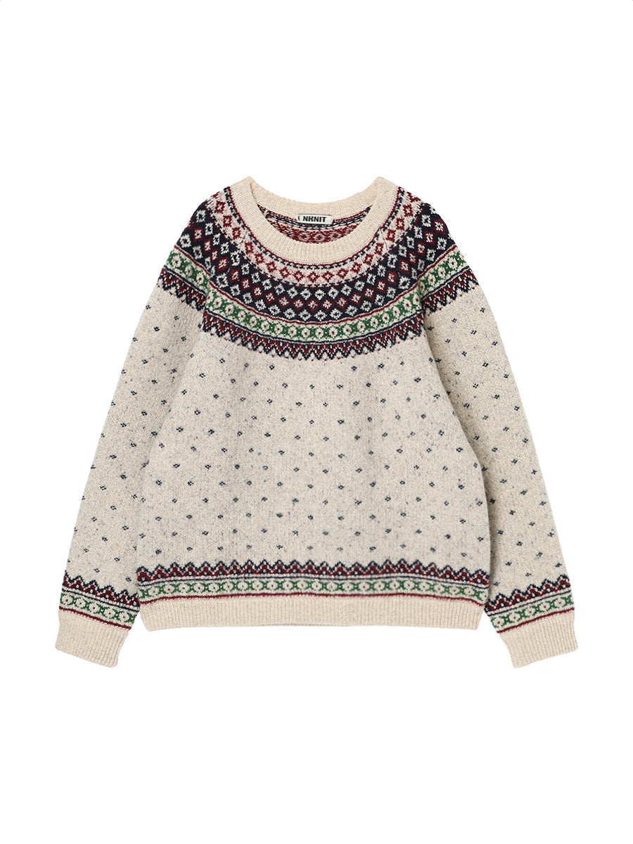 fair Isle pattern KNIT
