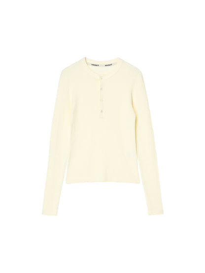 cotton henley KNIT
