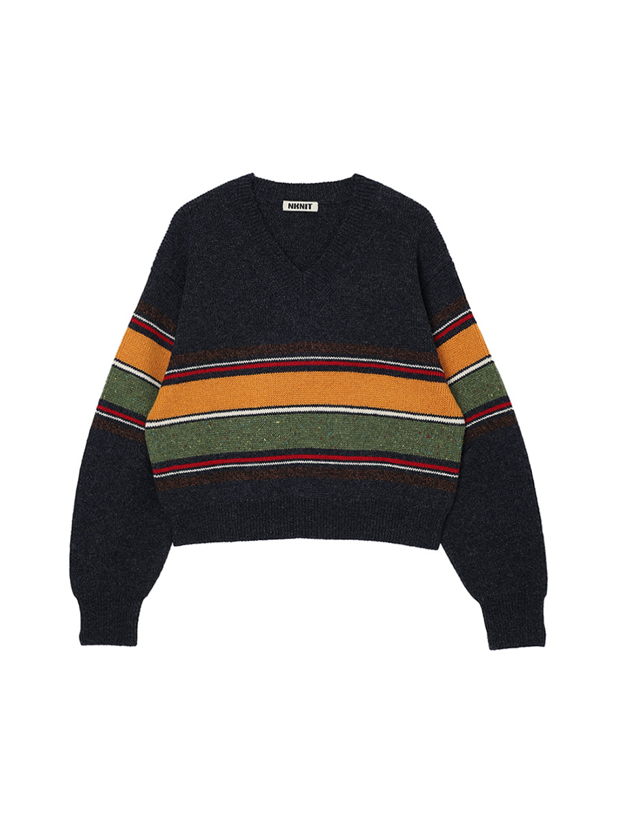 bent elbow wool KNIT
