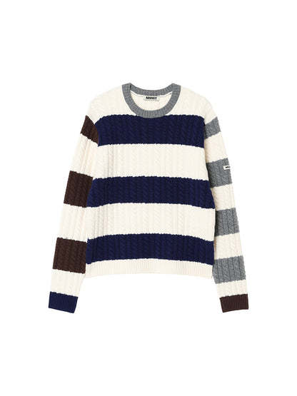 wool cable KNIT