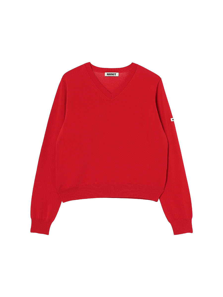 basic v-neck KNIT