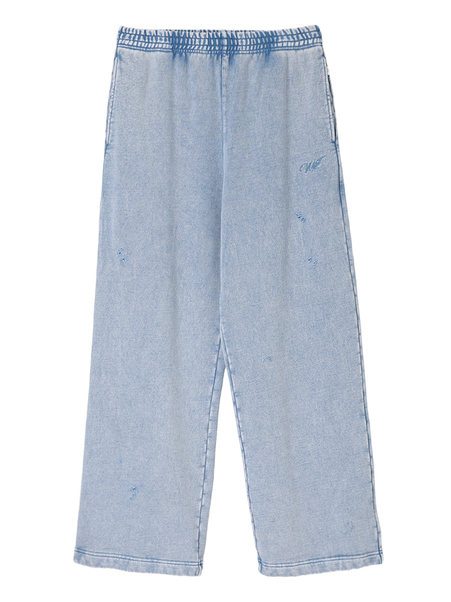embroidery logo used finish sweatpants – NKNIT
