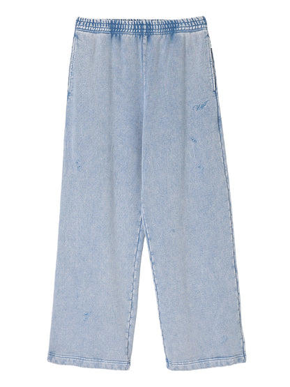 embroidery logo used finish sweatpants