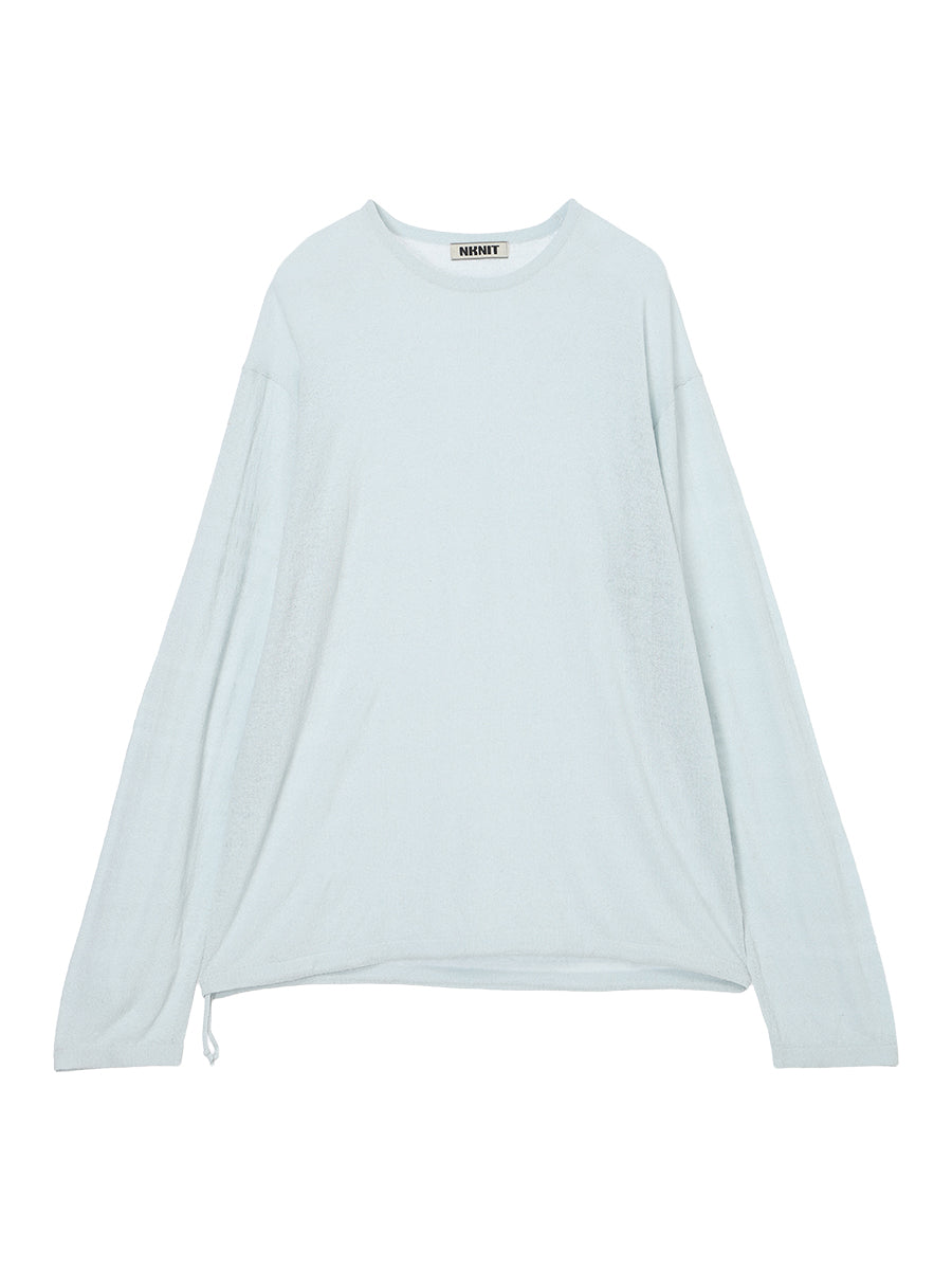 100% silk long sleeve KNIT