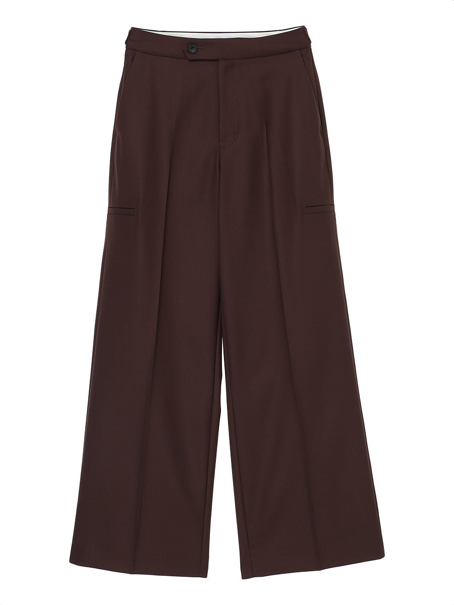 【NKNIT】 low rise slacks サイズ③ low rise slacks – NKNIT