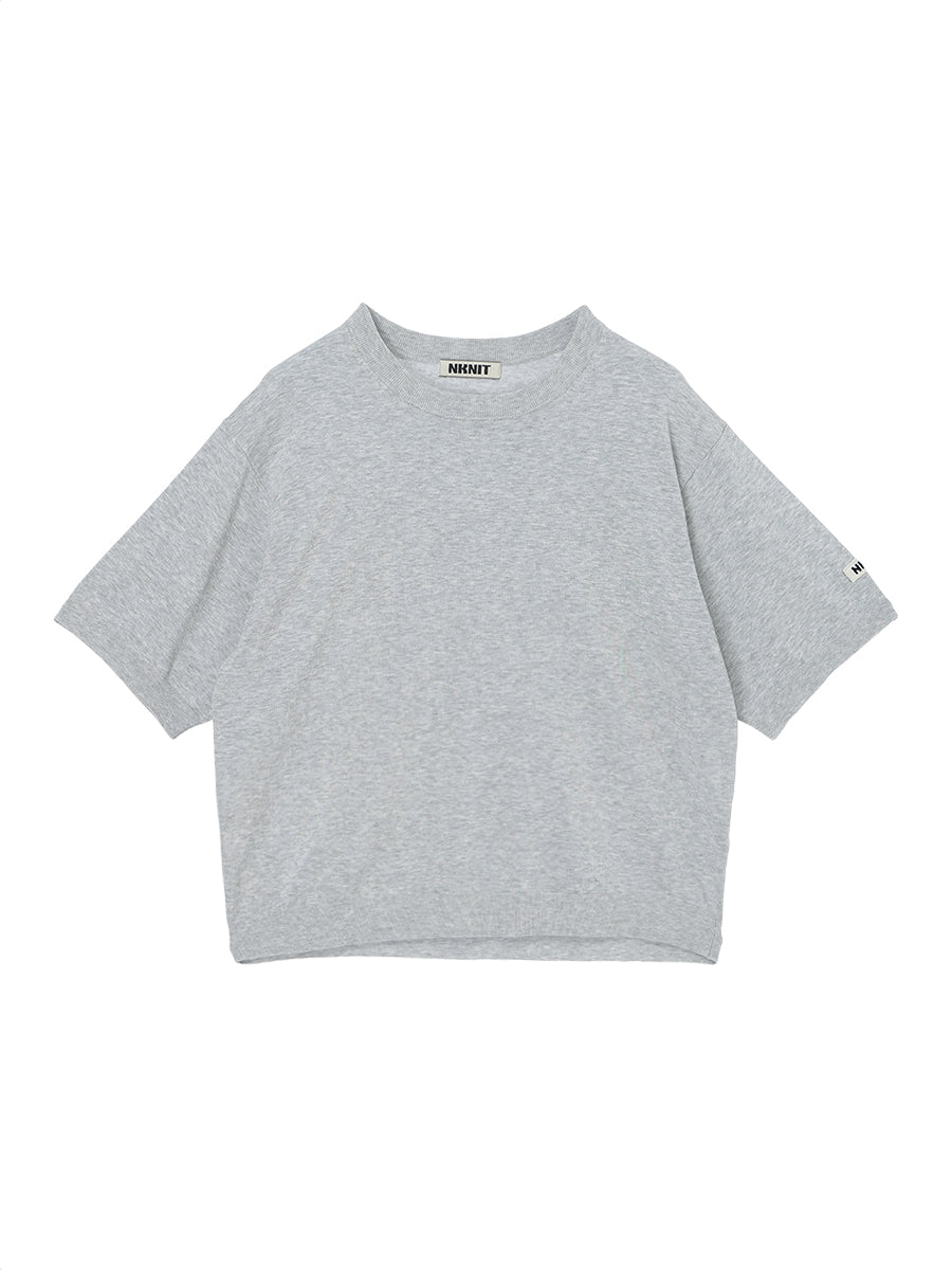 cotton/acetate KNIT t-shirt(medium)