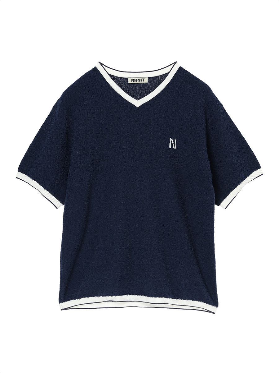 beads logo pile KNIT