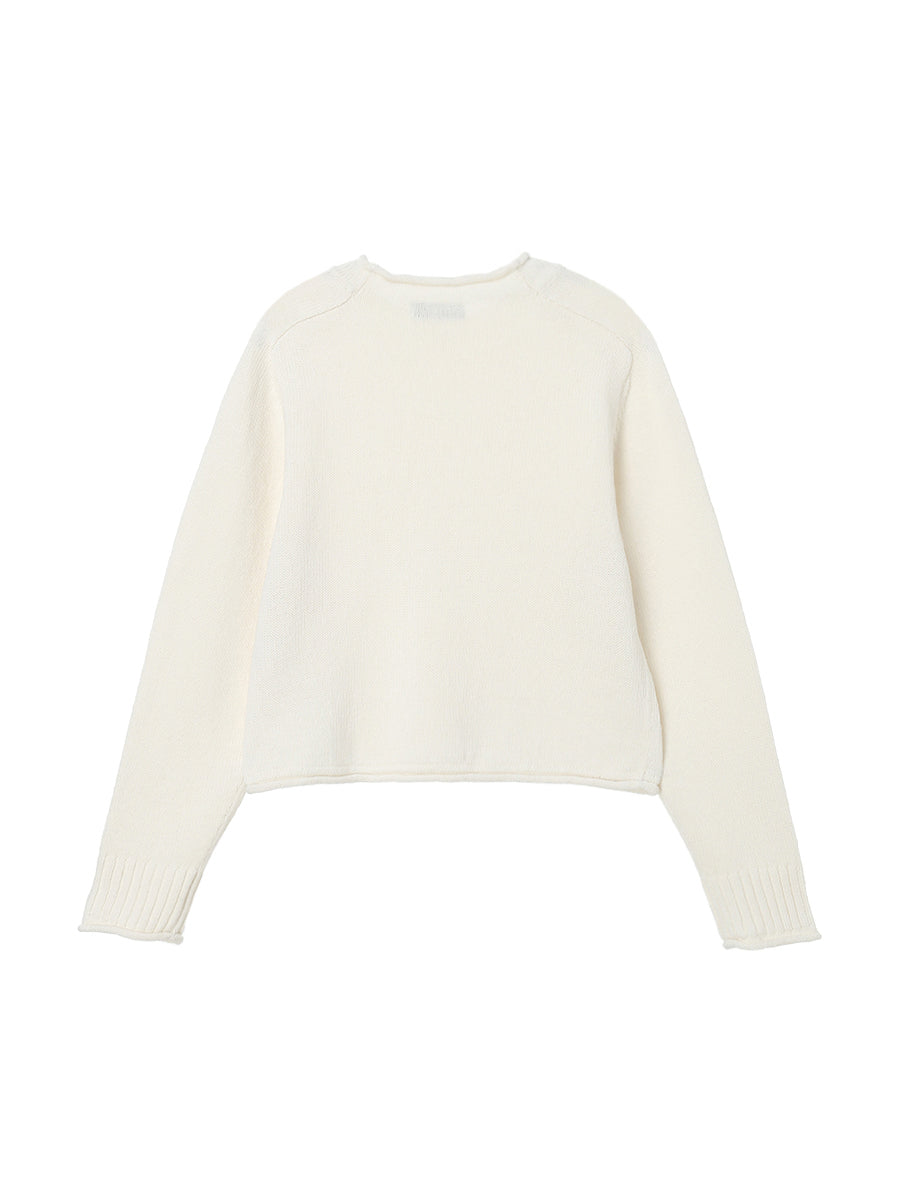 N logo roll-neck KNIT