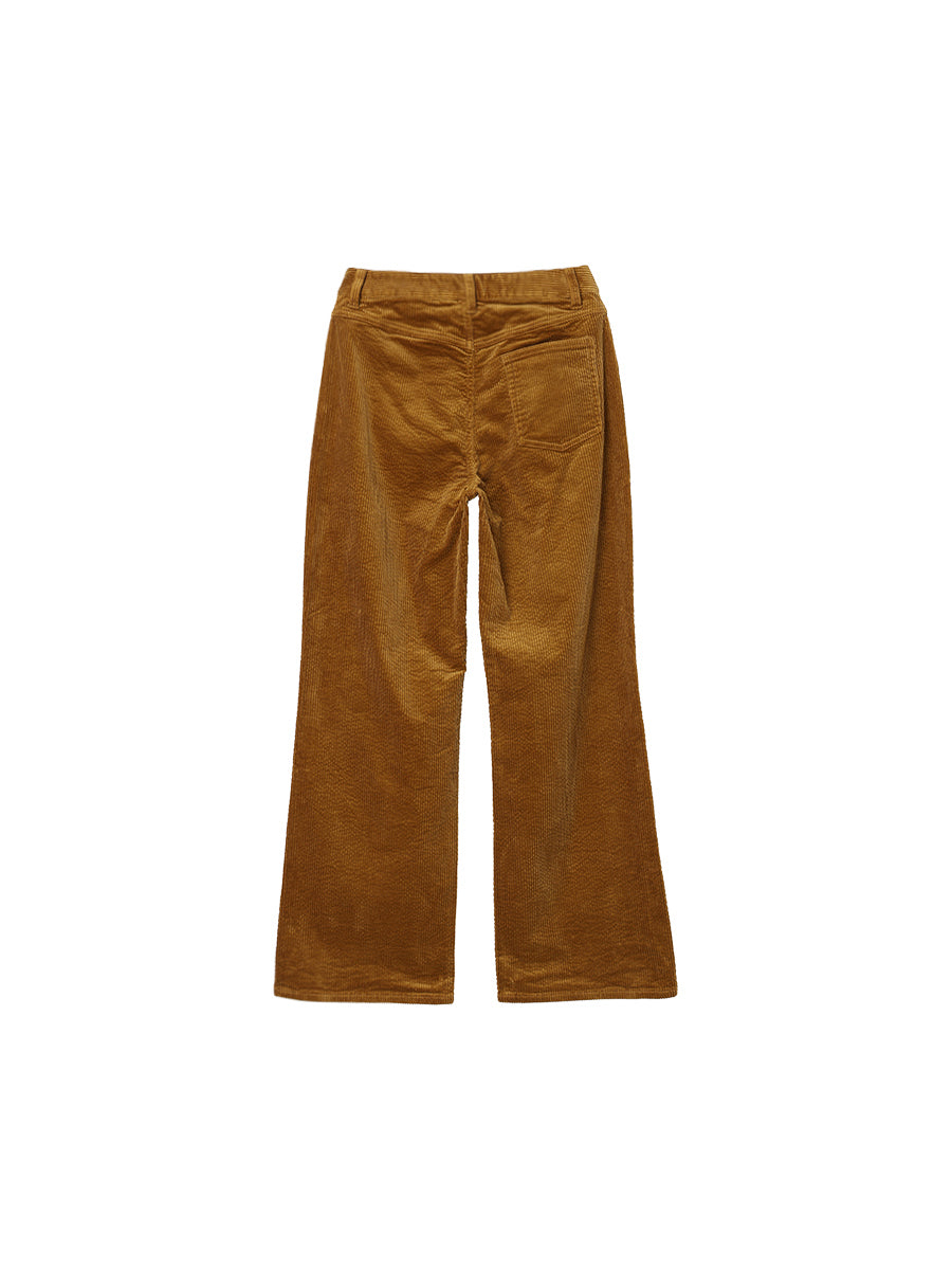 corduroy front pocket pants