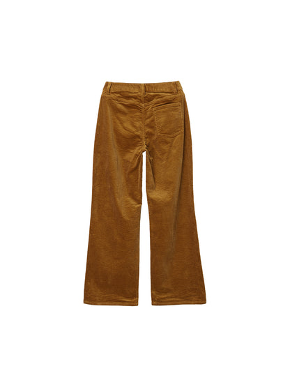 corduroy front pocket pants