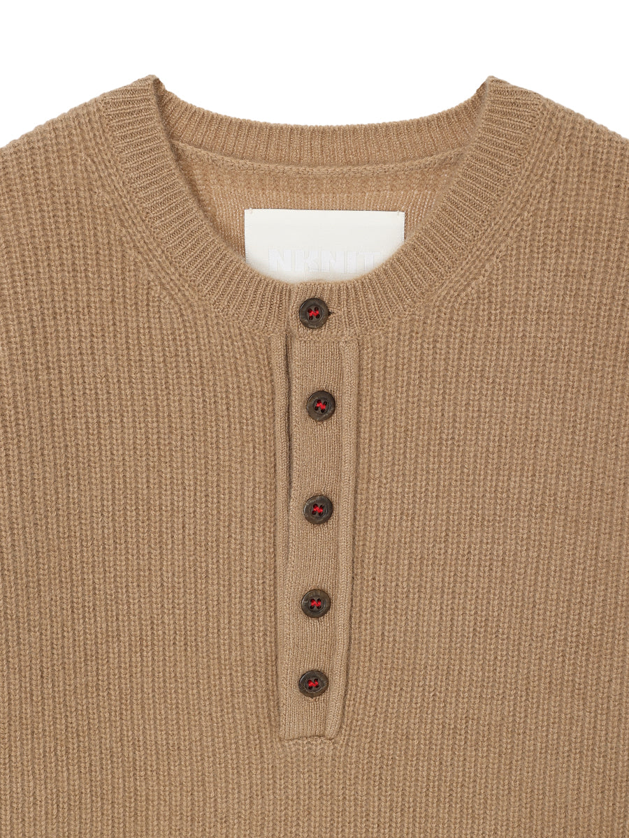 cashmere henley KNIT【large】