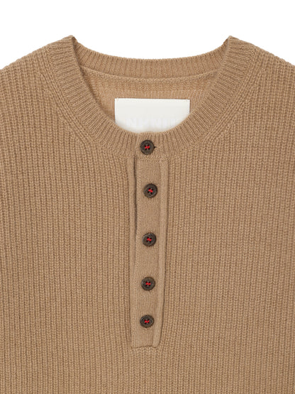 cashmere henley KNIT【large】