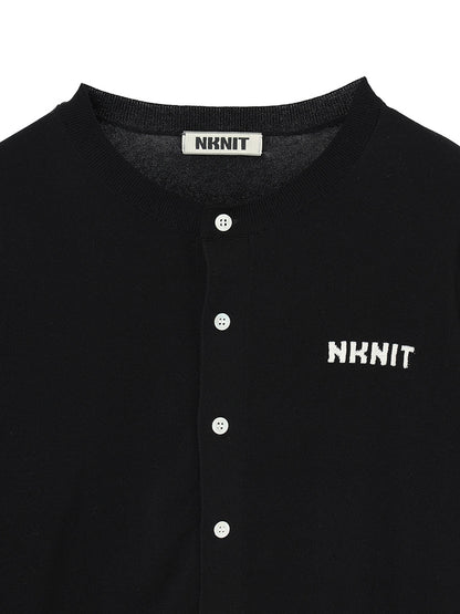 NKNIT logo cardigan