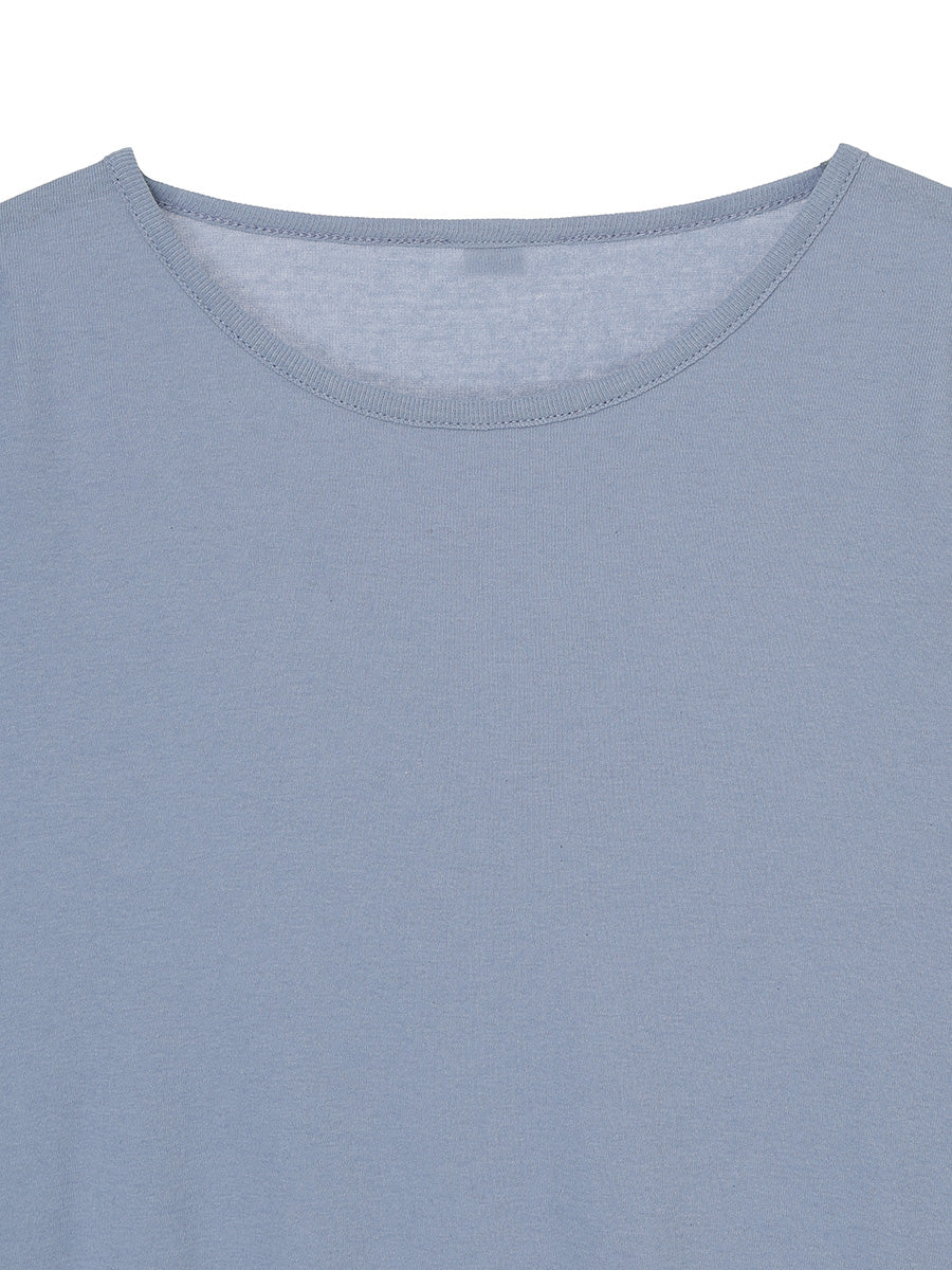 cotton/cashmere feathery T-shirt (big)